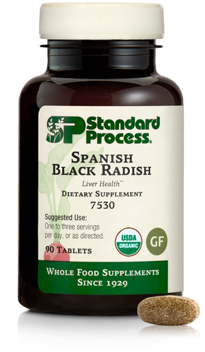 Spanish Black Radish, 90 Tablets