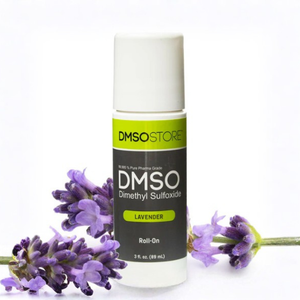 Lavender DMSO Roll-On — 99.995% Pure Topical Support, 3 oz