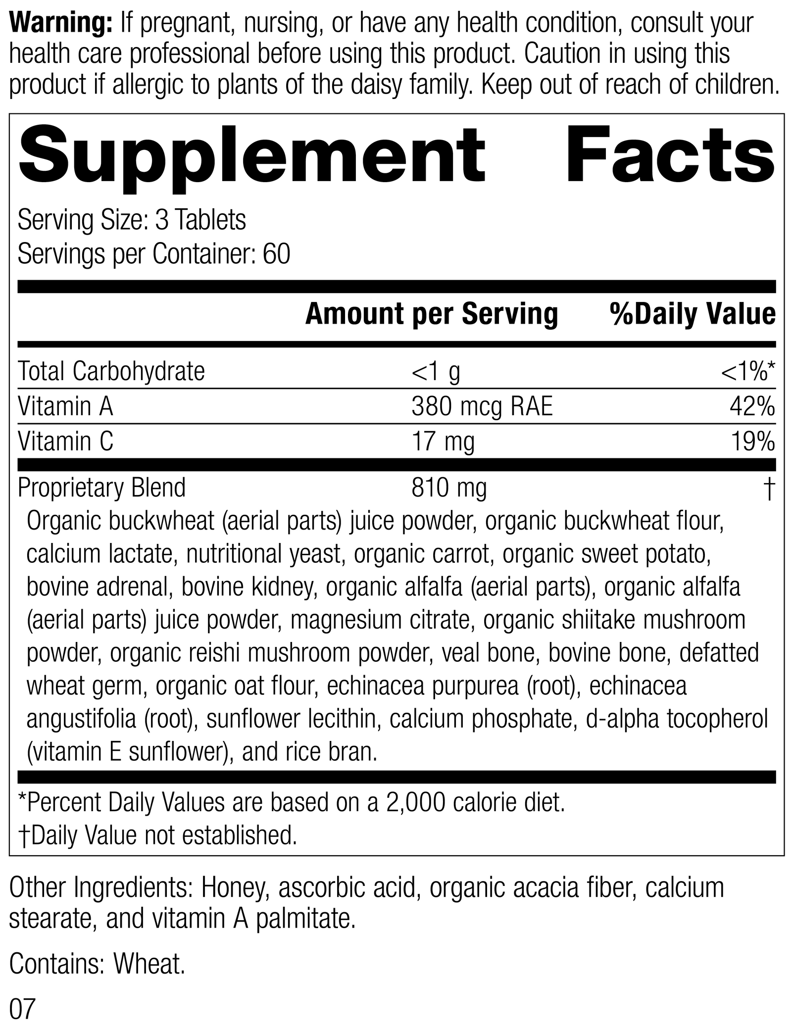 Cataplex® A-C-P, 180 Tablets