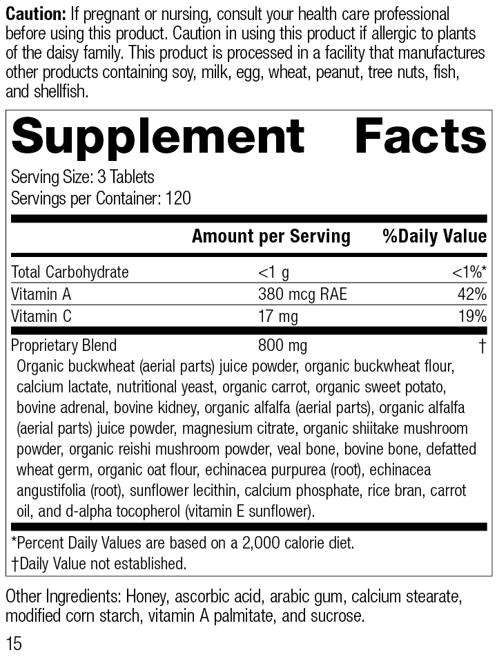 Cataplex® A-C-P, 360 Tablets