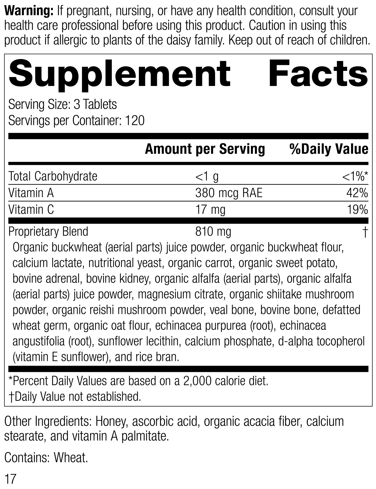 Cataplex® A-C-P, 360 Tablets