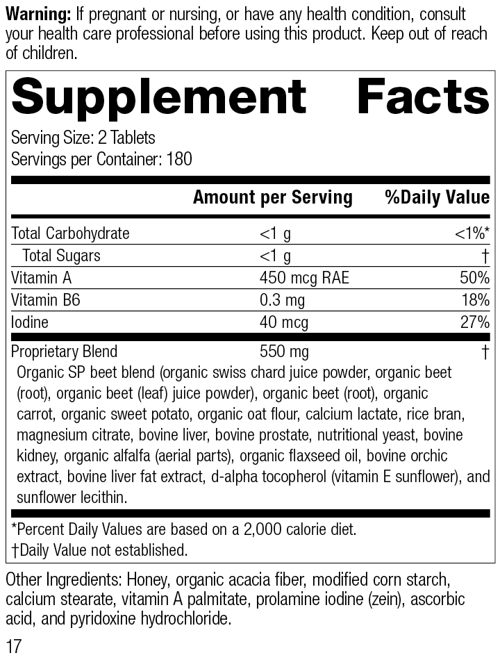 A-F Betafood®, 360 Tablets