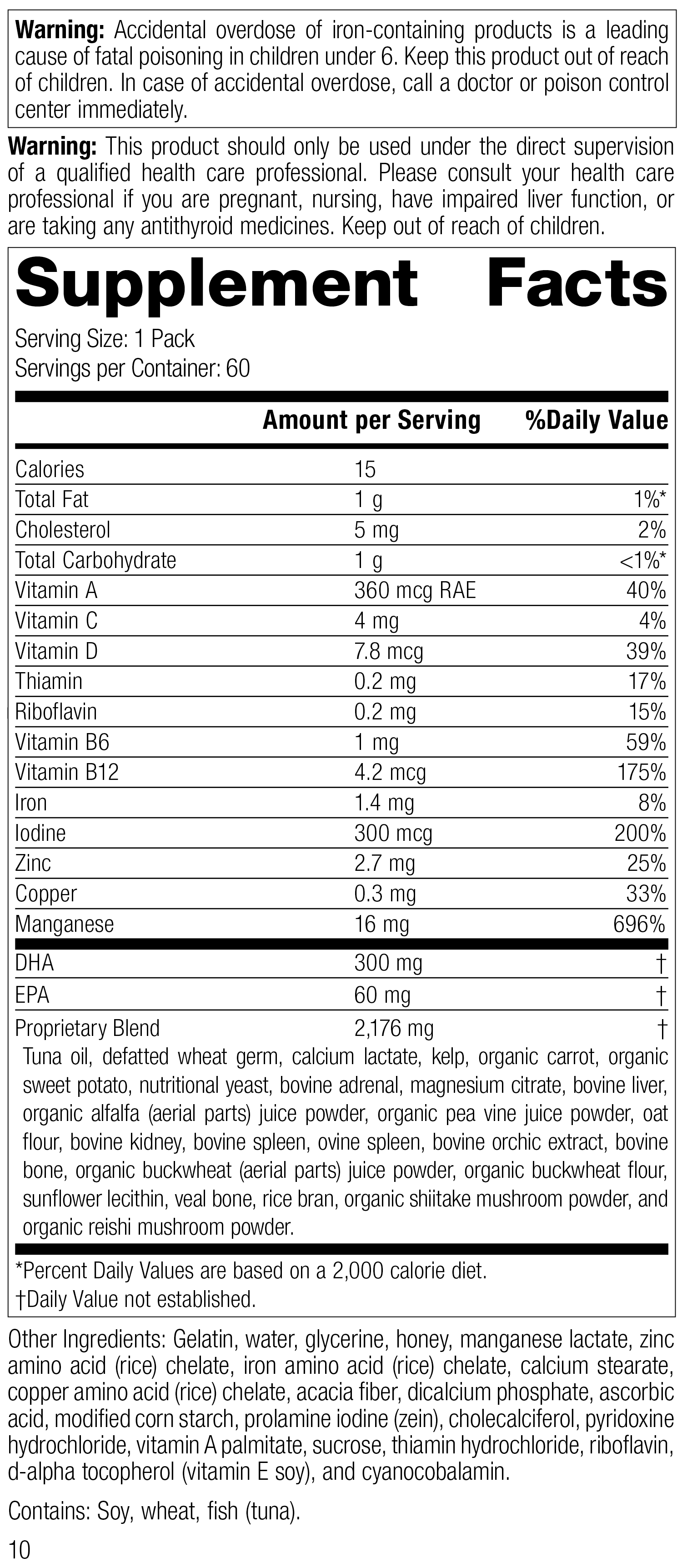 Daily Fundamentals - General Health, 60 Packs/Box