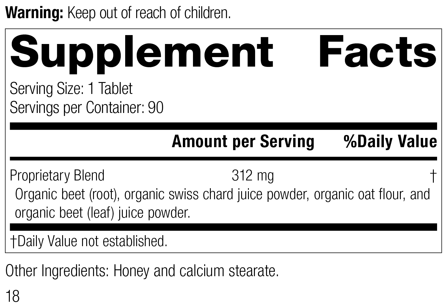 Betafood®, 90 Tablets