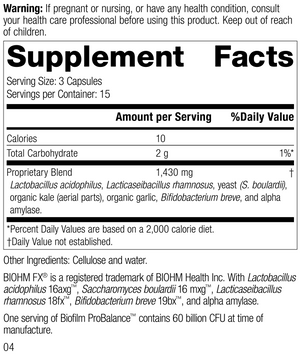 Biofilm ProBalance, 45 Capsules