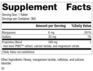 Biost®, 360 Tablets, Rev 10 Supplement Facts