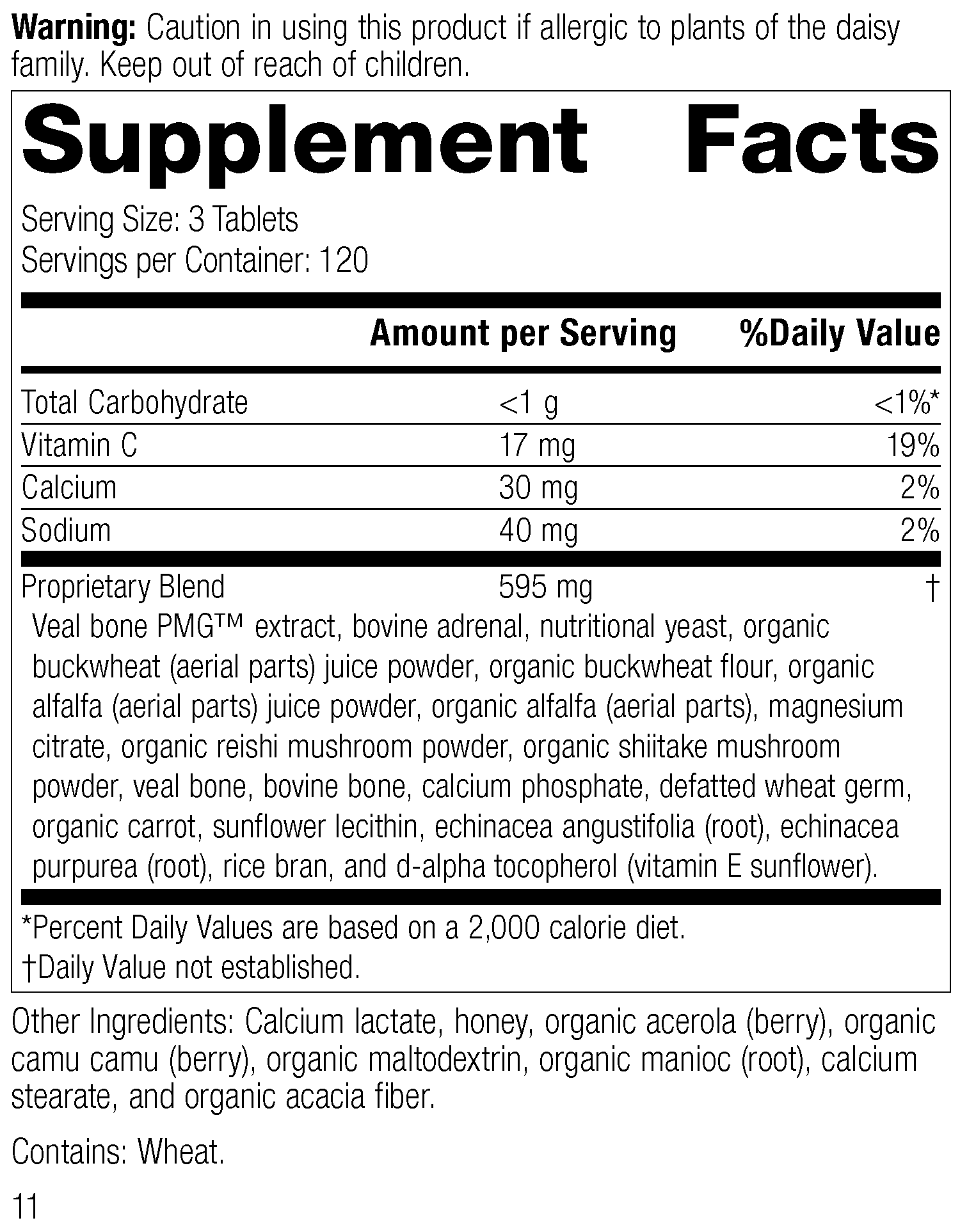 Cataplex® C, 360 Tablets