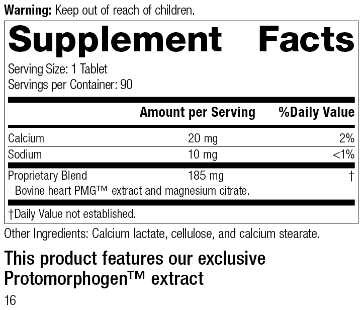 Cardiotrophin PMG®, 90 Tablets