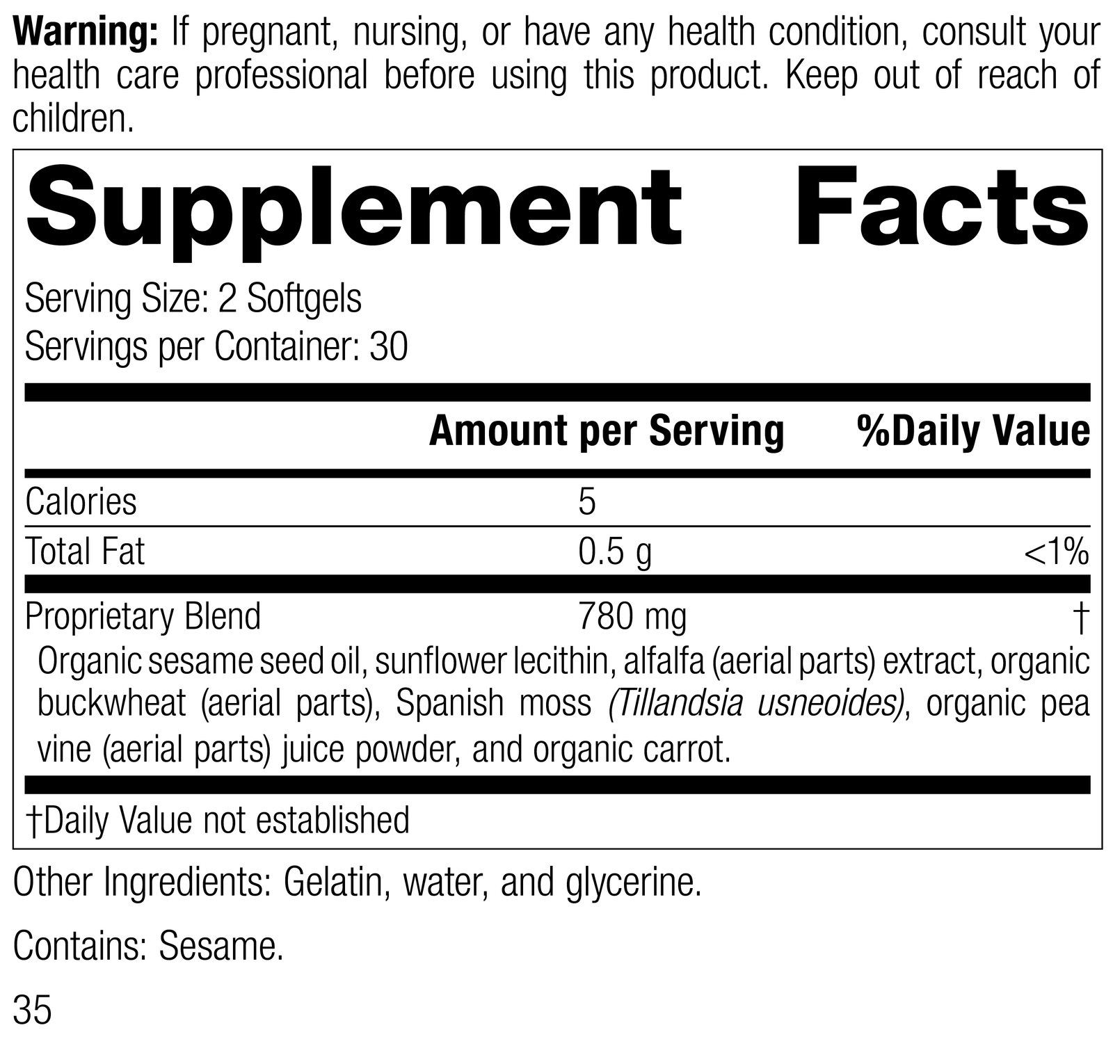 Chlorophyll Complex™, 60 Softgels