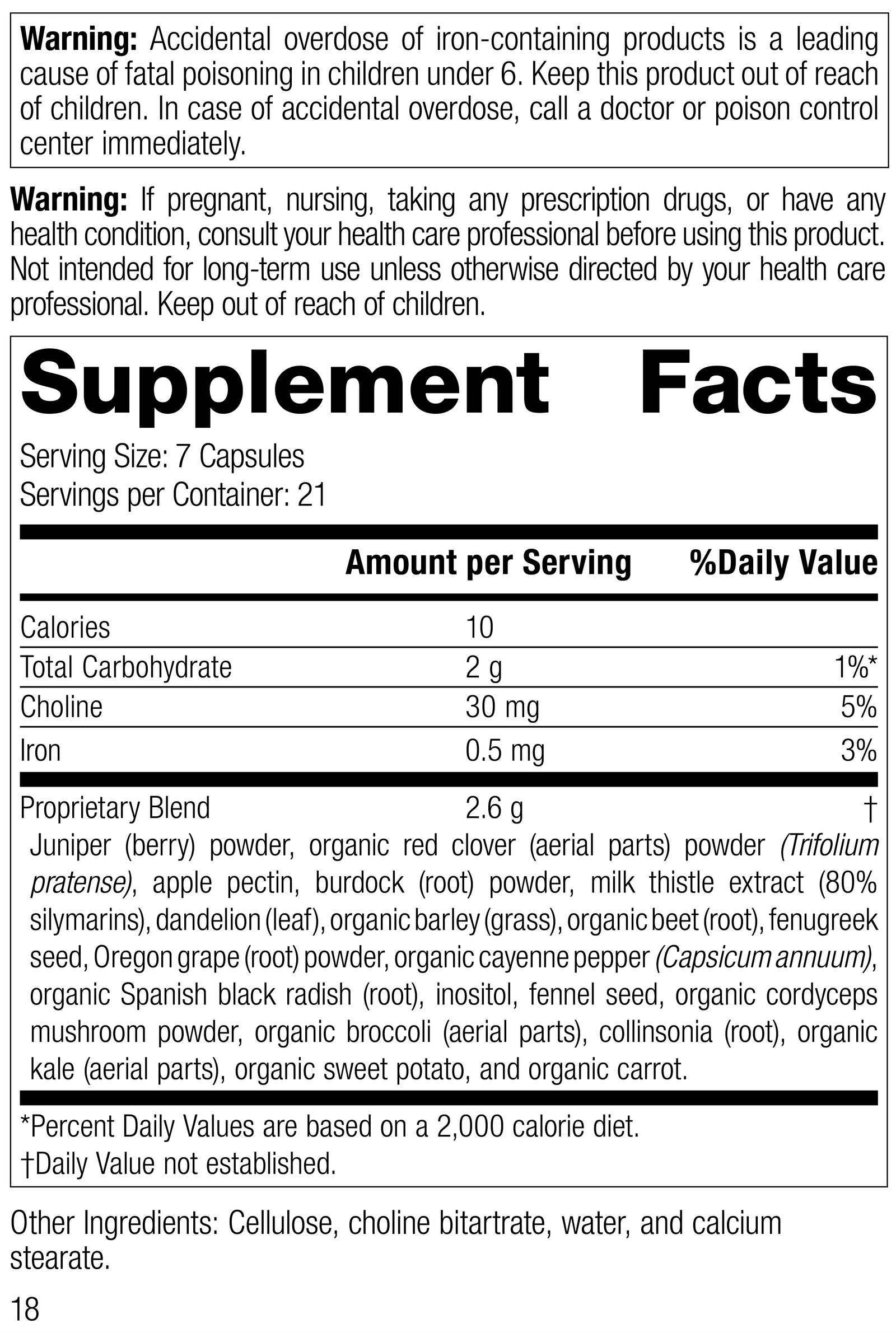 SP Cleanse®, 150 Capsules