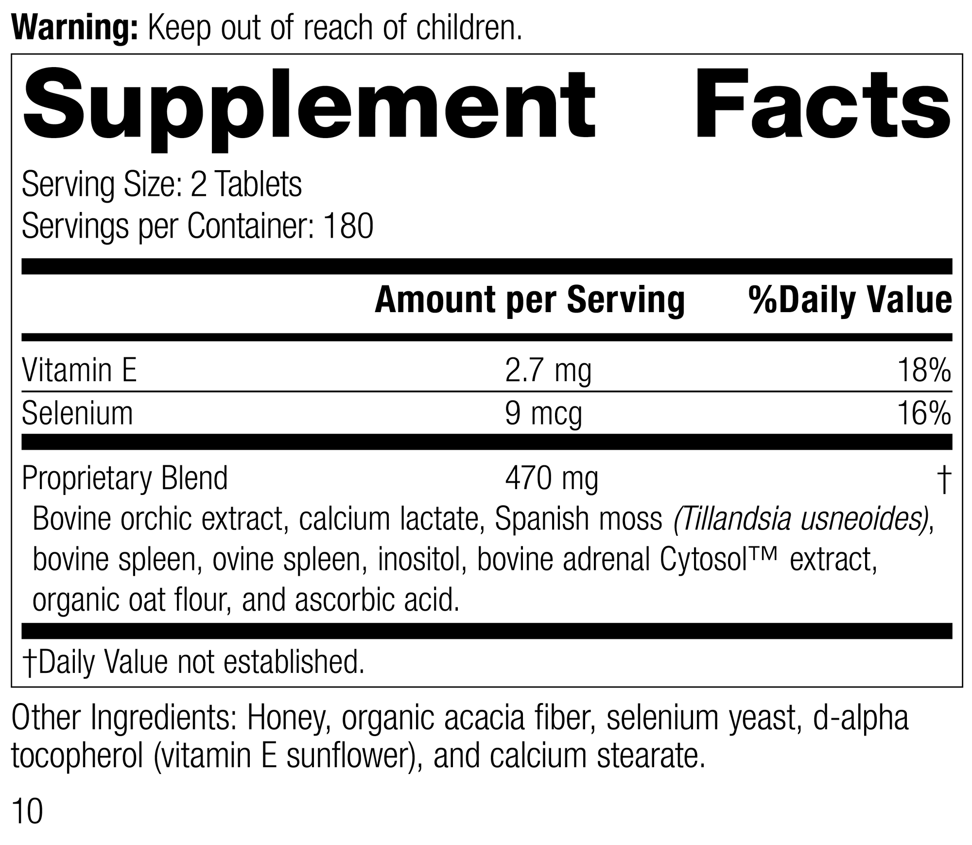 Cataplex® E2, 360 Tablets