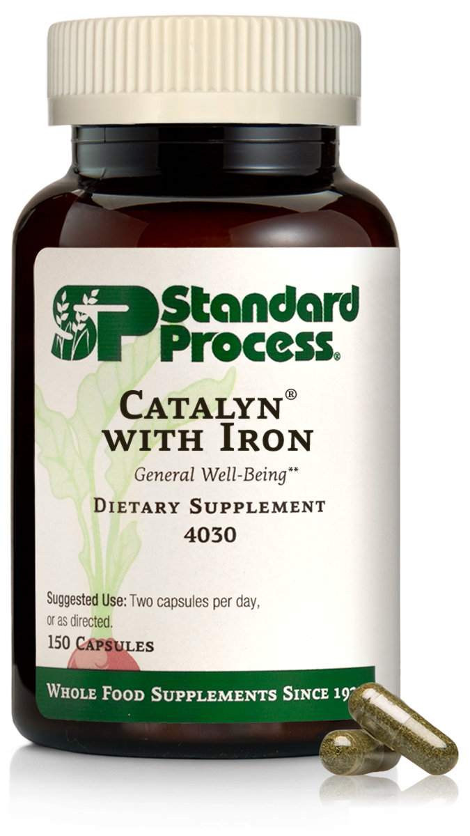 Image of Catalyn® with Iron, formerly known as e-Poise®, 150 capsules.