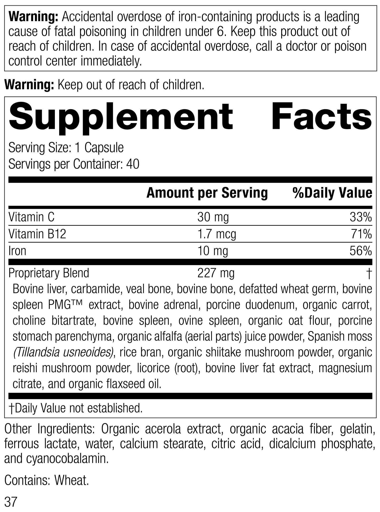 Ferrofood®, 40 Capsules