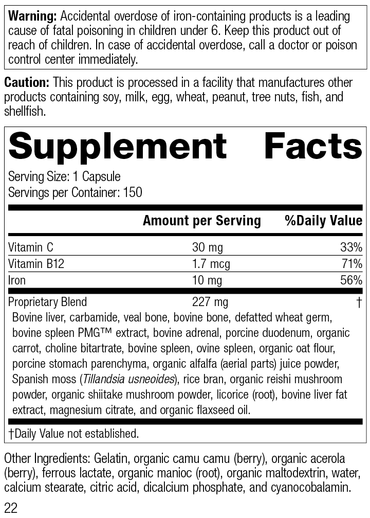 Ferrofood®, 150 Capsules