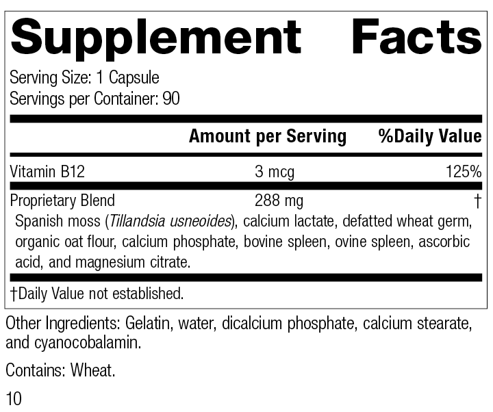 For-Til B12®, 90 Capsules