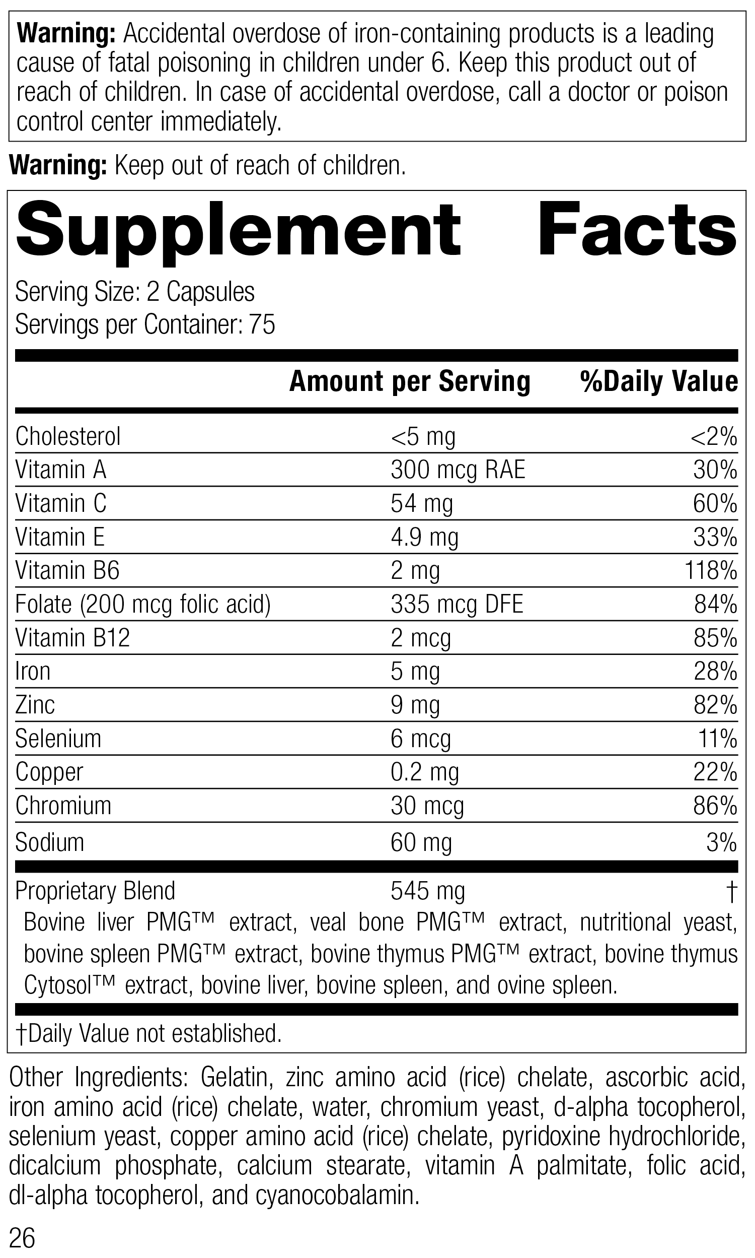 Immuplex®, 150 Capsules