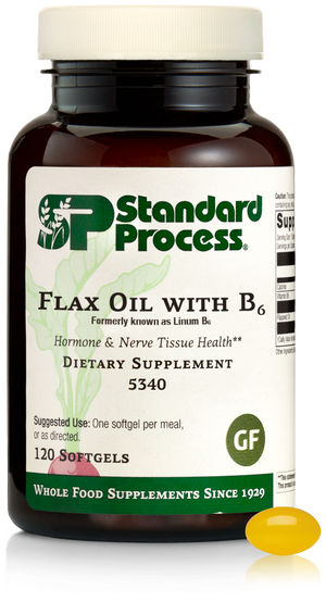 Flax Oil with B6, formerly known as Linum B6, 120 Perles