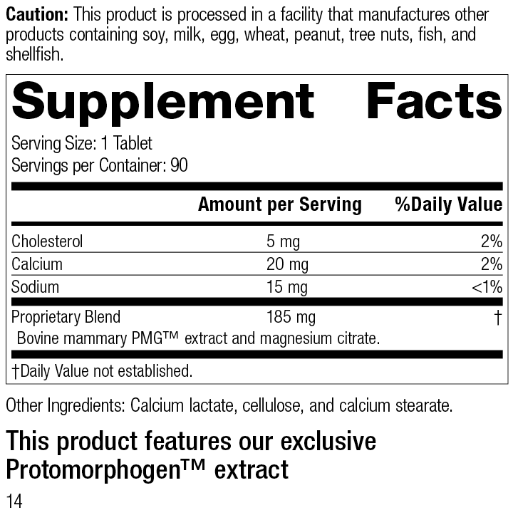 Mammary PMG®, 90 Tablets