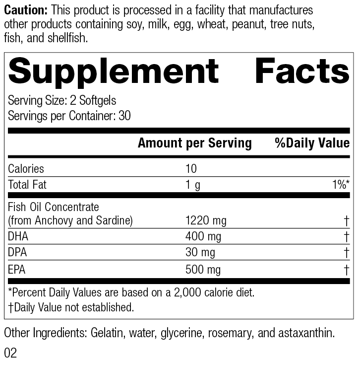 Olprima™ EPA|DHA, 60 Softgels