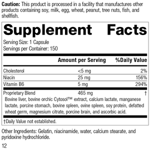 Orchex®, 150 Capsules, Rev 12, Product Label