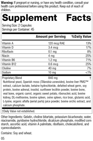 Senaplex®, 90 Capsules, Rev 04 Supplement Facts