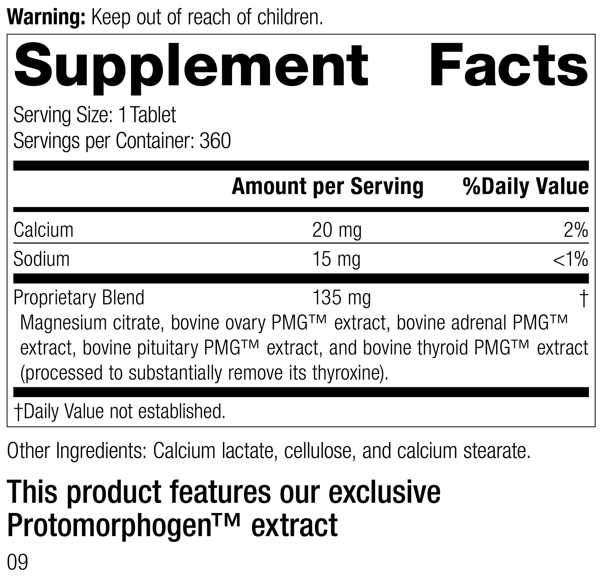 Symplex® F, 360 Tablets