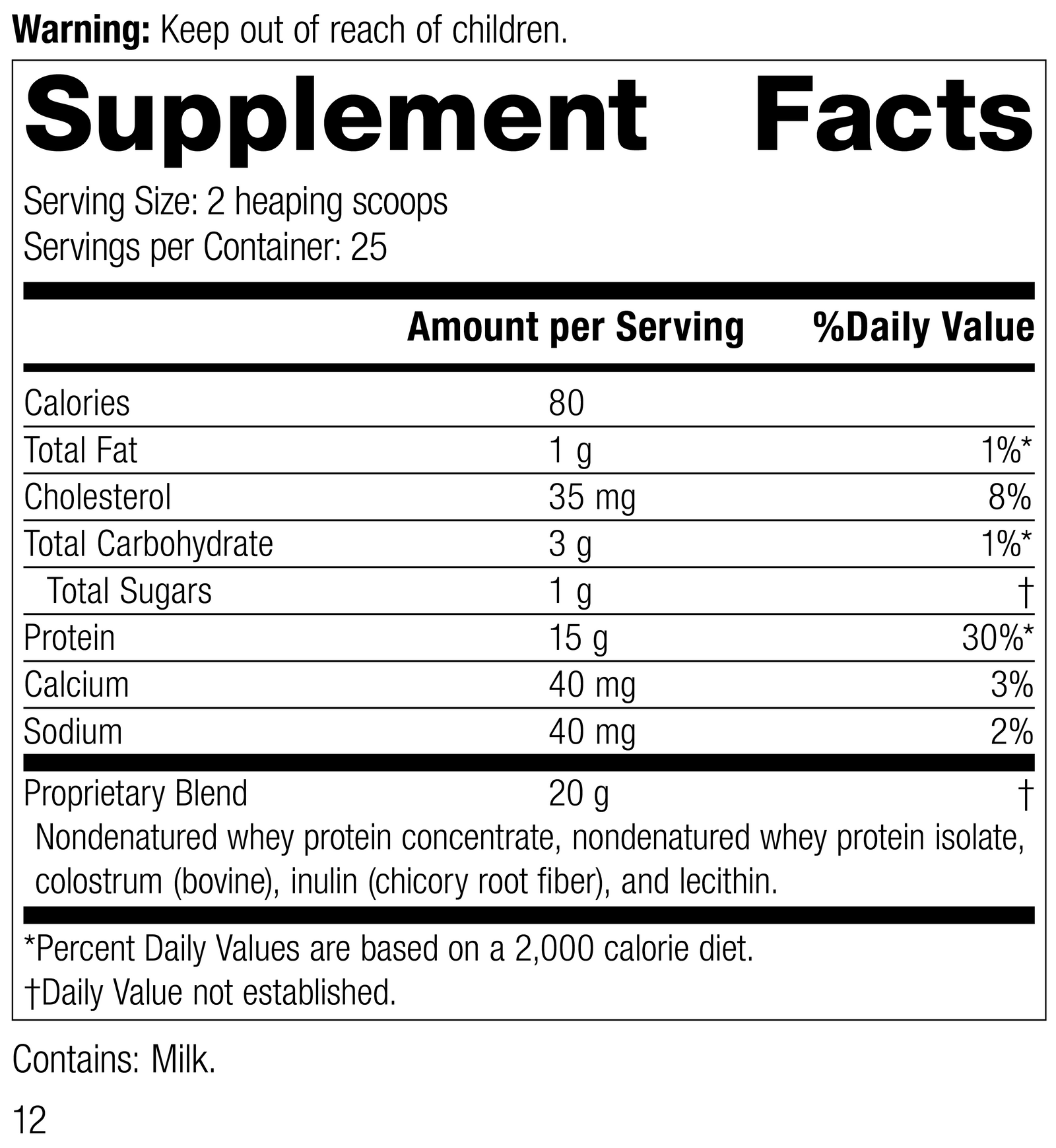 Whey Pro Complete, 19 Ounces (540 g)