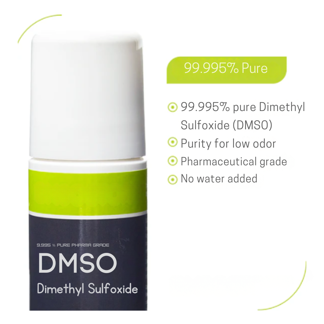 Lavender DMSO Roll-On — 99.995% Pure Topical Support, 3 oz