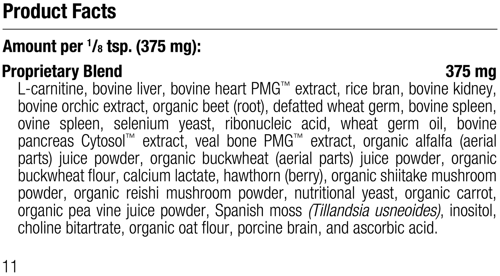 Canine Cardiac Support, 25 g
