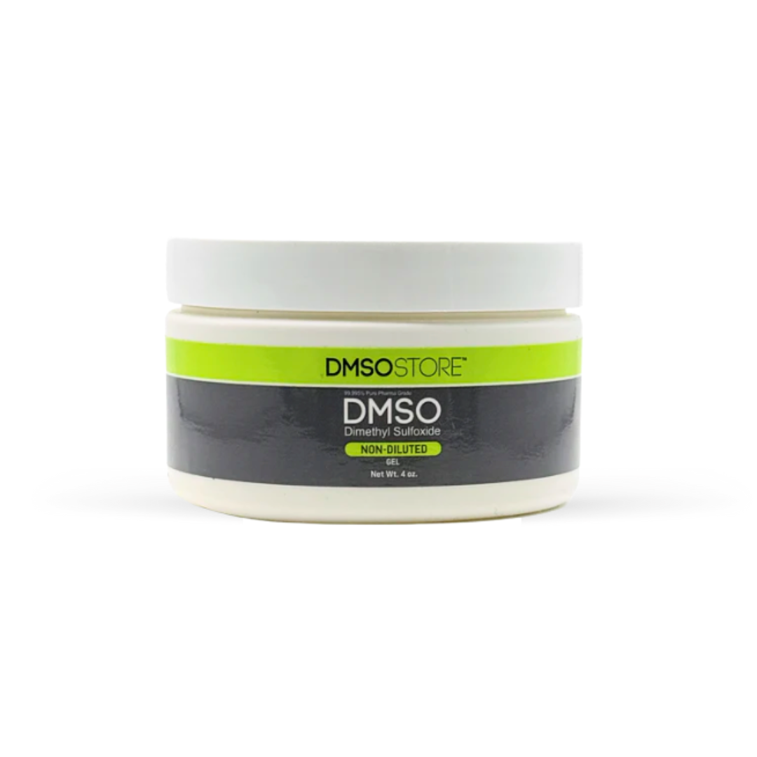 DMSO Gel — 99.995% Pure Non-Diluted Dimethyl Sulfoxide, 4 oz