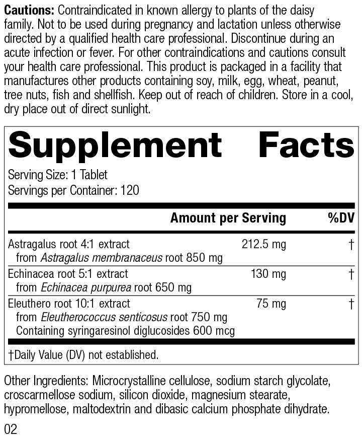 Astragalus Complex, 120 Tablets