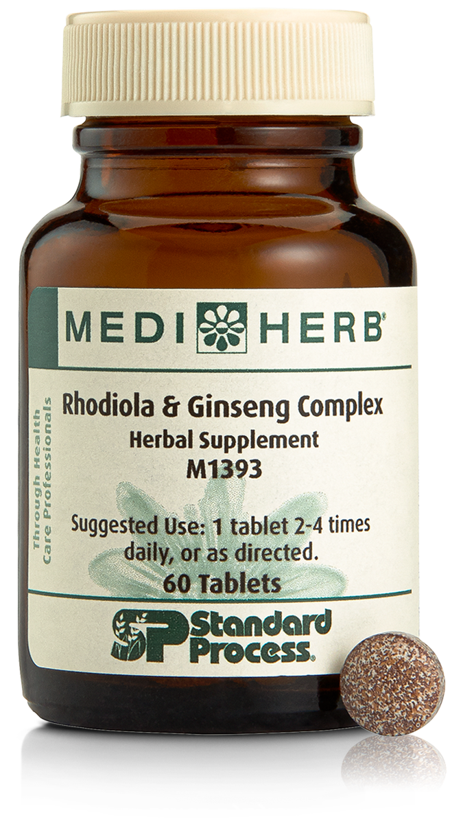 Rhodiola &amp; Ginseng Complex, 60 Tablets