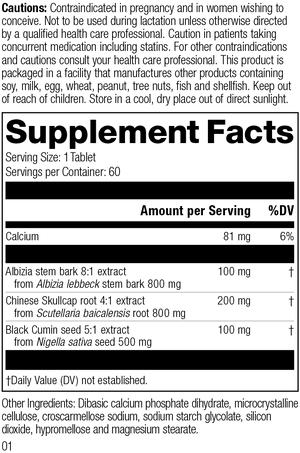 supplement fact label