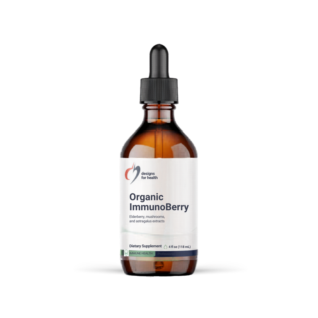 ImmunoBerry Liquid – Elderberry &amp; Medicinal Mushroom Immune Support