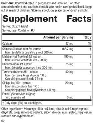 M1830 PulmaCo Rev 01 Supplement Facts