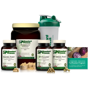 Purification Product Kit with SP Complete® Vanilla and Gastro-Fiber®, 1 Kit With SP Complete Vanilla and Gastro-Fiber