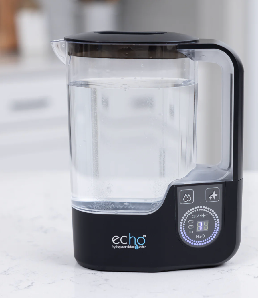 Hydrogen Water Pitcher with Filter Housing and Cartridge