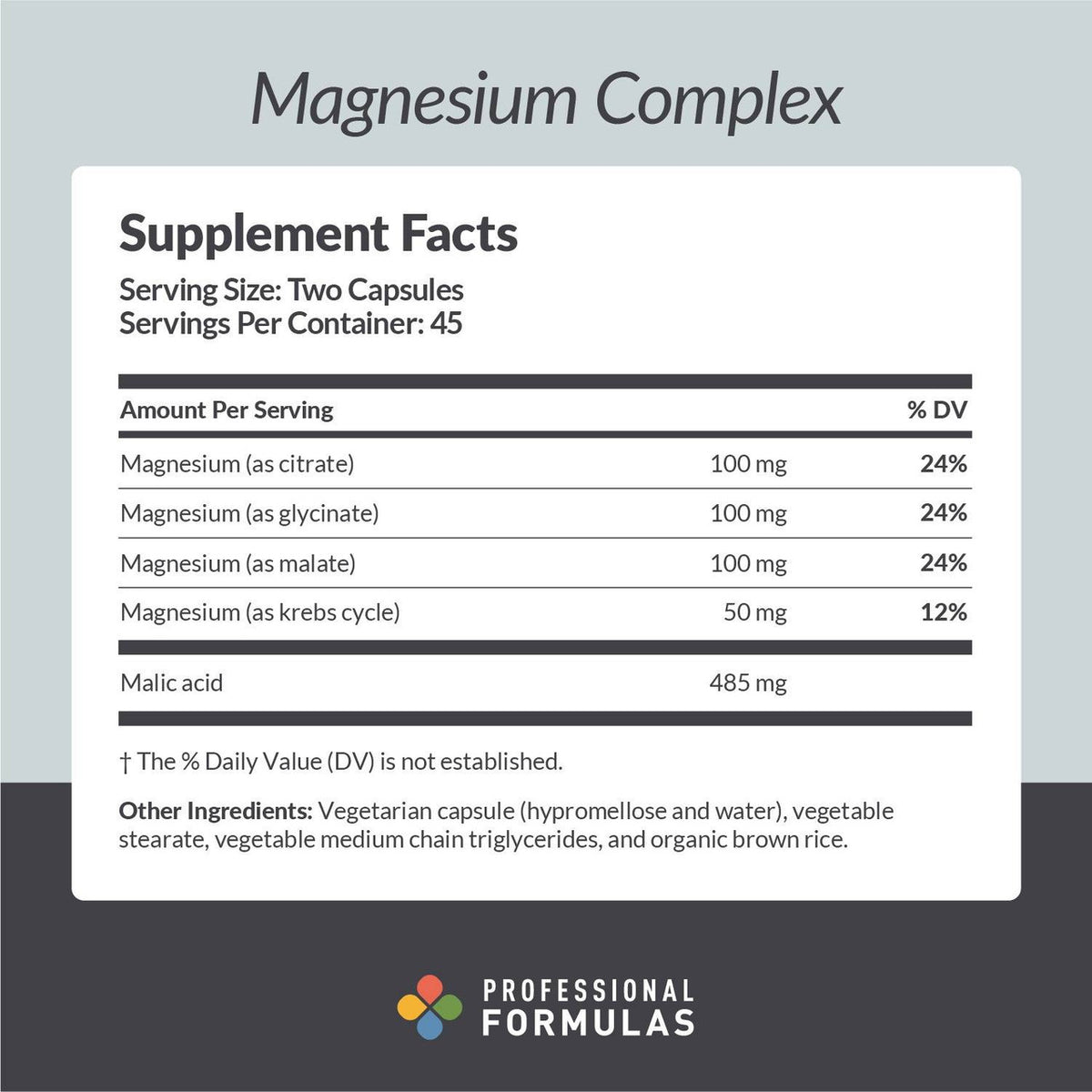 Magnesium Complex - Muscle, Nerve & Energy Support