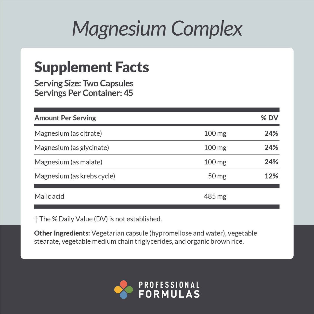 Magnesium Complex - Muscle, Nerve & Energy Support