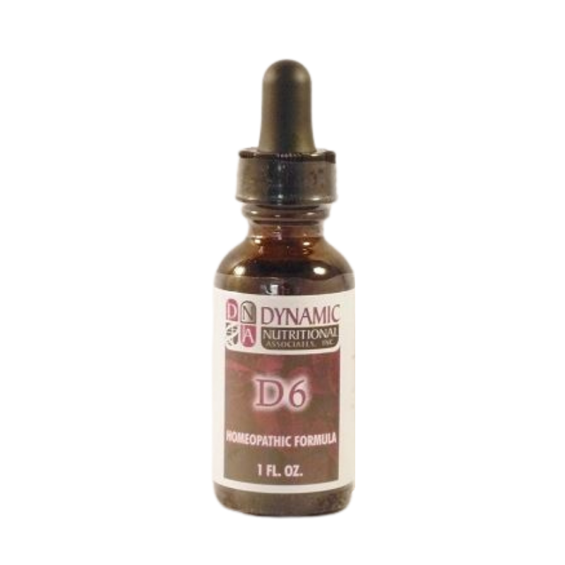 D 6 Homeopathic Formula