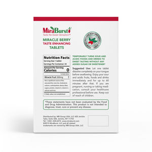 MiraBurst® Taste Enhancing Tablets 30 pack
